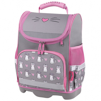 Ранец ЮНЛАНДИЯ WISE, 1 отделение, 3 кармана, устойчивое дно, "Sweet whiskers", 37x29х15 см, 272075 Ранец ЮНЛАНДИЯ WISE, 1 отделение, 3 кармана, устойчивое дно, "Sweet whiskers", 37x29х15 см, 272075