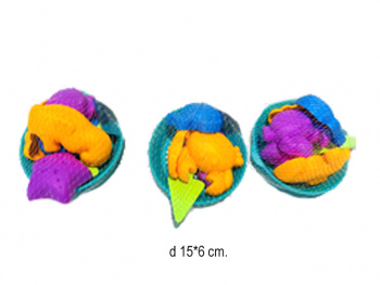 Песочный набор арт. R311-100 Ситечко, формочки в сетке•