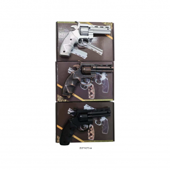 Оружие арт. 777-6 Пистолет на пистонах цвета микс в кор._