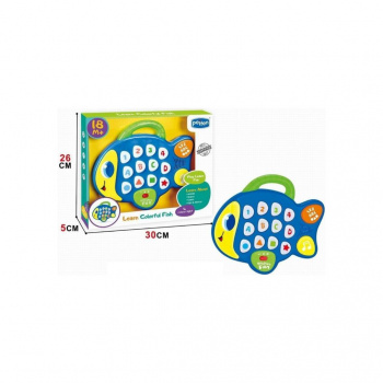 Рыба арт. 3003 Музыкальная на бат. свет, звук в кор. 30*5*26 Рыба арт. 3003 Музыкальная на бат. свет, звук в кор. 30*5*26