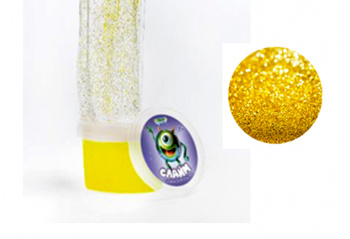 Слайм "Стекло" с желтыми блёстками, 90 гр Слайм "Стекло" с желтыми блёстками, 90 гр