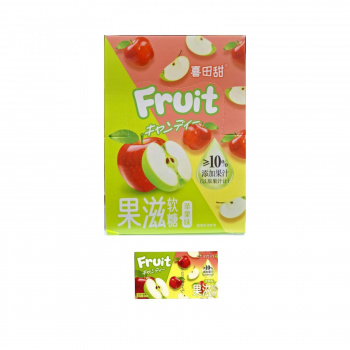 Конфета арт. 205106/205090 Жевательная "Яблоко" 20 г 20 шт. в кор., Конфета арт. 205106/205090 Жевательная "Яблоко" 20 г 20 шт. в кор.,