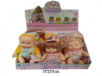 Пупс арт. A335 (12 шт.) в шоубоксе_/9 шт./ Пупс арт. A335 (12 шт.) в шоубоксе_/9 шт./