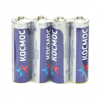 кв_Батарейка Космос Zinc Carbon R6/АА S4 (60/600) 164620 кв_Батарейка Космос Zinc Carbon R6/АА S4 (60/600) 164620