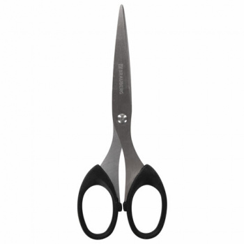 Ножницы арт. СА_230933 BRAUBERG "Classic" 160мм черные, классической формы, 2-х сторонняя заточка Ножницы арт. СА_230933 BRAUBERG "Classic" 160мм черные, классической формы, 2-х сторонняя заточка