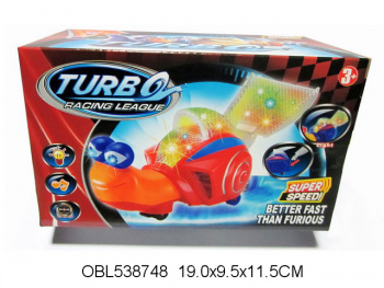 Каталка на батар. арт. 3696* улитка Турбо в кор.(24шт/бл12)