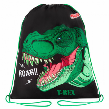 Мешок для обуви ПИФАГОР, 1 отделение, 42х34 см, "Dino roar", 272387 Мешок для обуви ПИФАГОР, 1 отделение, 42х34 см, "Dino roar", 272387