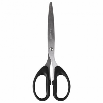 Ножницы арт. СА_230934 BRAUBERG "Classic" 185мм чёрные классической формы, 2-х сторонняя заточка Ножницы арт. СА_230934 BRAUBERG "Classic" 185мм чёрные классической формы, 2-х сторонняя заточка