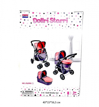 Коляска арт. FL8190 Трансформер 3 в 1 в кор._ Коляска арт. FL8190 Трансформер 3 в 1 в кор._