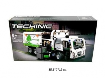 Конструктор арт. 2176/2167 Мусоровоз 503 дет. в кор._ Конструктор арт. 2176/2167 Мусоровоз 503 дет. в кор._