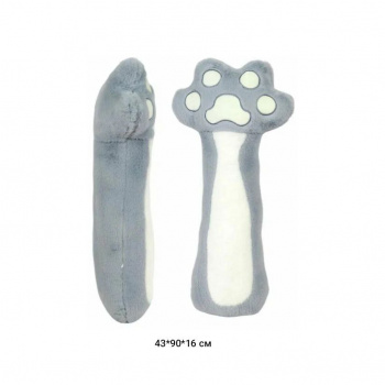 им Обнимашка арт. 13410-3-209 Лапа серая 90 см в пак.