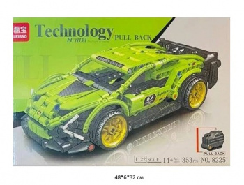 Конструктор арт. 8225 Автомобиль инерц. 353 дет. в кор.~ Конструктор арт. 8225 Автомобиль инерц. 353 дет. в кор.~