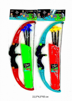 Лук арт. 0777 Со стрелами и колчаном в пак._ Лук арт. 0777 Со стрелами и колчаном в пак._