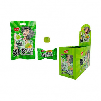 Конфета арт. 220990/ Кислая "Дыня" 25 г в пак. 20 шт. в кор.' Конфета арт. 220990/ Кислая "Дыня" 25 г в пак. 20 шт. в кор.'