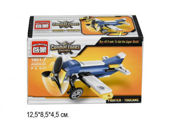 Конструктор арт. 1801-7" Воен. техника 49 дет. в кор. Конструктор арт. 1801-7" Воен. техника 49 дет. в кор.