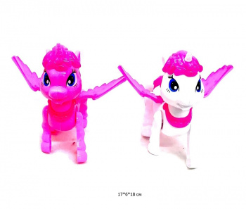 Единорог арт. 776 Цвета микс на батар. в пак._