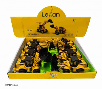 Погрузчик арт. 168-54B Фронтальный (8 шт.) шоубокс• Погрузчик арт. 168-54B Фронтальный (8 шт.) шоубокс•