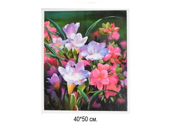 Алмазная мозайка арт. GA72152 Цветы, 50*40, полная выкладка на подрамнике Алмазная мозайка арт. GA72152 Цветы, 50*40, полная выкладка на подрамнике