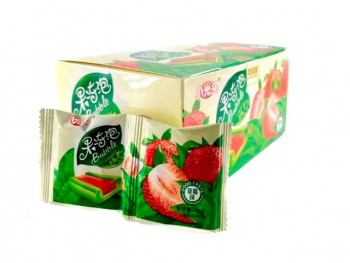Жевательная резинка арт. 330574-2 С начинкой "Клубника" 16 г 30 шт. в кор. Жевательная резинка арт. 330574-2 С начинкой "Клубника" 16 г 30 шт. в кор.