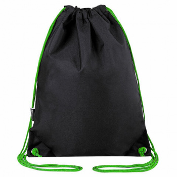 Мешок для обуви BRAUBERG плотный, карман на молнии, подкладка, 43х33 см, "Neon Green", 271625 Мешок для обуви BRAUBERG плотный, карман на молнии, подкладка, 43х33 см, "Neon Green", 271625