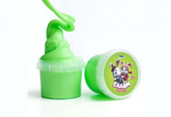 Слайм "Стекло", 65 гр, серия Butter, зеленый цвет Слайм "Стекло", 65 гр, серия Butter, зеленый цвет