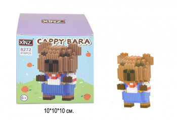 Конструктор арт. 8272-802-805 Микро Капибара 618 дет. в кор.= Конструктор арт. 8272-802-805 Микро Капибара 618 дет. в кор.=