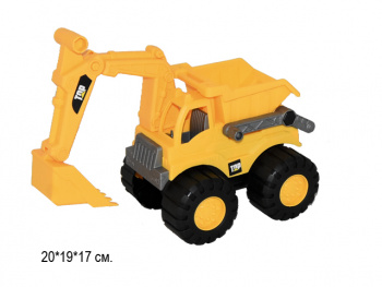 Экскаватор арт. 688 Стройтехника пласт. в пакете** Экскаватор арт. 688 Стройтехника пласт. в пакете**