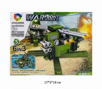 Конструктор арт. 41029-5 Военная техника 77 дет. в кор.~ Конструктор арт. 41029-5 Военная техника 77 дет. в кор.~