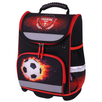 Ранец ЮНЛАНДИЯ WISE, 1 отделение, 3 кармана, устойчивое дно, "Football camp", 37x29х15 см, 271400 Ранец ЮНЛАНДИЯ WISE, 1 отделение, 3 кармана, устойчивое дно, "Football camp", 37x29х15 см, 271400