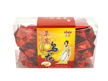 Напиток арт. 599341-3 Чай Клубничный улун 7 г 15 пак. 105 г красная упаковка