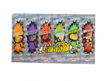 Желе арт. 608665/608658 Набор 6 вкусов 20 шт. пласт. контейнер