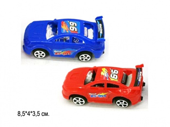 Машина инерц. арт. 389" Спорт в пакете 8,5*4*3,5