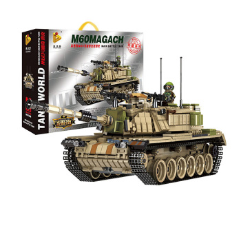 Конструктор арт. 632004 Танк М60 1753 дет. в кор.•_/12 шт./ Конструктор арт. 632004 Танк М60 1753 дет. в кор.•_/12 шт./