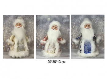 Дед Мороз арт. TG201ABC-601 Мешок для конфет 30 см в пак.