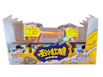 Мармелад арт. 40606 "Штанга" ассорти 8 шт. в кор. Мармелад арт. 40606 "Штанга" ассорти 8 шт. в кор.