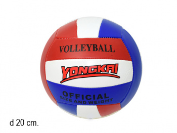 Мяч волейбольный арт. 77957/25172-12A Красно-Сине-Белый YONGAI в пак._