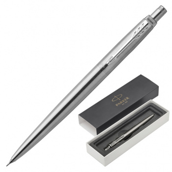 Карандаш механический 0,5 мм, PARKER "Jotter Essential CT", металлический корпус, серебристый, 19533 Карандаш механический 0,5 мм, PARKER "Jotter Essential CT", металлический корпус, серебристый, 19533