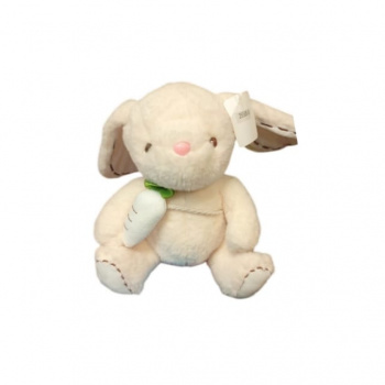 им Зайка арт. YE25508-5 Белый с морковкой 20 см в пак.) им Зайка арт. YE25508-5 Белый с морковкой 20 см в пак.)