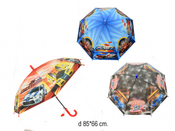 Зонт детский арт. 120-10 Машинки в пак.