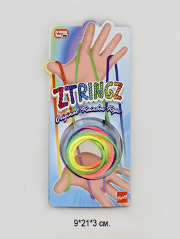 Веревочка арт. 8222 "ZTRINGZ" цветная на листе**+ Веревочка арт. 8222 "ZTRINGZ" цветная на листе**+