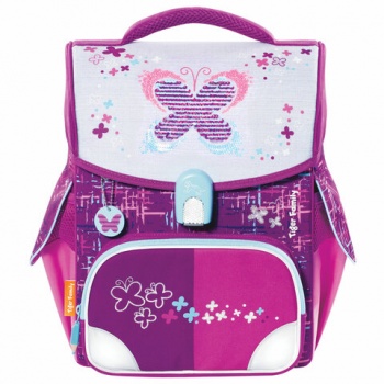 Ранец TIGER FAMILY для начальной школы, Jolly, "Playful Butterfly", 36х31х19 см, 228909, TGJL-036A Ранец TIGER FAMILY для начальной школы, Jolly, "Playful Butterfly", 36х31х19 см, 228909, TGJL-036A