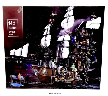 Конструктор арт. 83003 Пираты Корабль 2790 дет. в кор._