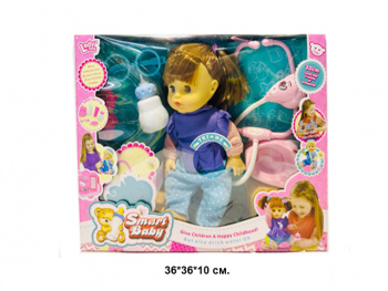 Кукла арт. LD66014F Baby Bon с аксессуарами в кор.• /60 шт./