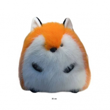 им Лиса арт. 209239 Толстячок-кругляш норкоквый 35 см в пак.