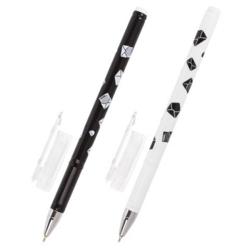 кс_Ручка шариковая масляная BRAUBERG BLACK&WHITE "Letters", СИНЯЯ, узел 0,7 мм, линия письма 0,35 мм кс_Ручка шариковая масляная BRAUBERG BLACK&WHITE "Letters", СИНЯЯ, узел 0,7 мм, линия письма 0,35 мм