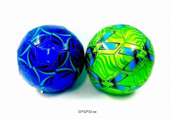 Мяч футбольный арт. 25177-12 Цвета микс 22 см в пак._ Мяч футбольный арт. 25177-12 Цвета микс 22 см в пак._