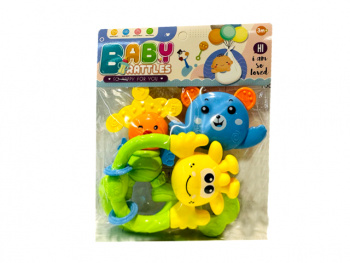 Погремушка арт. 171-5 Набор "Зверята" в пак.• /300 шт./ Погремушка арт. 171-5 Набор "Зверята" в пак.• /300 шт./