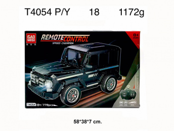 Конструктор арт. T4054 Автомобиль 778 дет. на р/у в кор._ Конструктор арт. T4054 Автомобиль 778 дет. на р/у в кор._