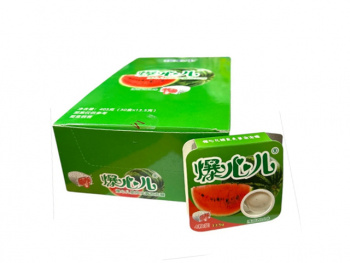 Жевательная резинка арт. 200754-1/200747/556710/556703 С начинкой "Арбуз" 13,5 г 30 шт. в кор.'*