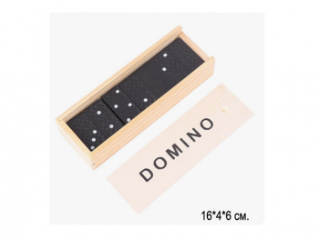 Домино арт. 3896-5 В деревянной коробке_